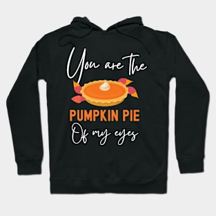 You Are The Pumpkin Pie Of My Eyes Funny Thanksgiving Matching Couple Hoodie